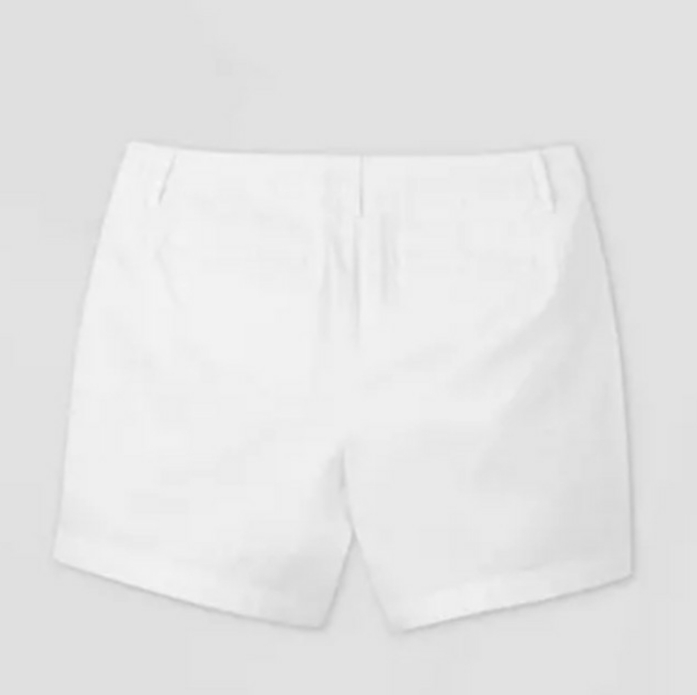 White Chino Shorts